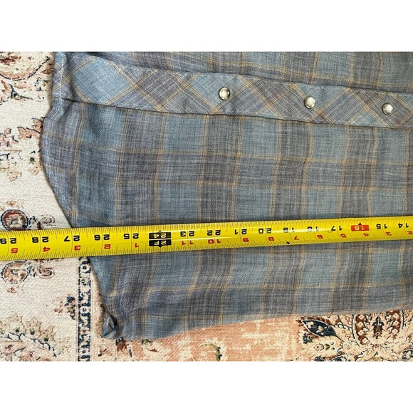 VINTAGE Montgomery Ward Western Pearl Snap Shirt - Picture 11 of 11